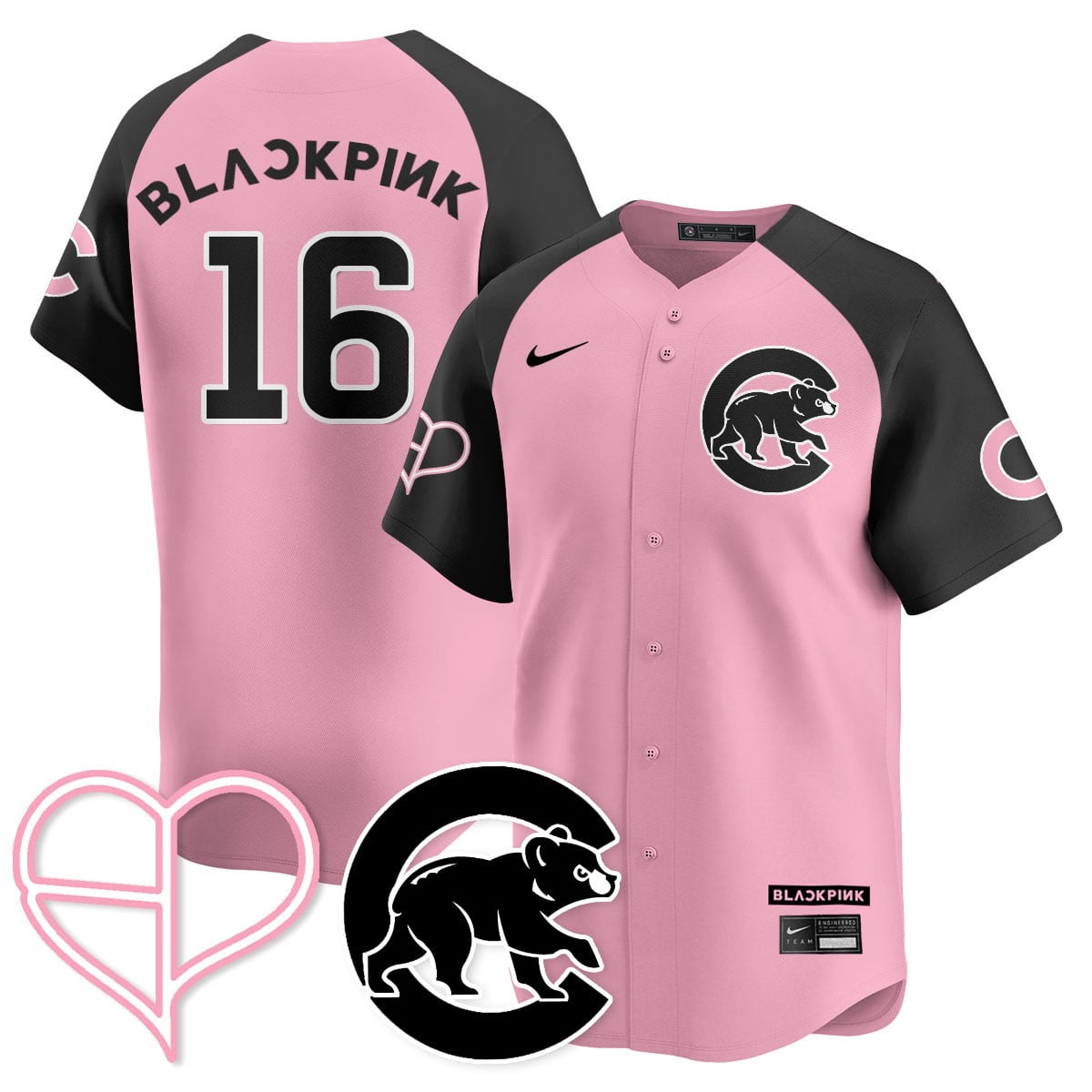 Chicago Cubs BL??KPI?K 2025 Limited Custom Jersey - All Stitched