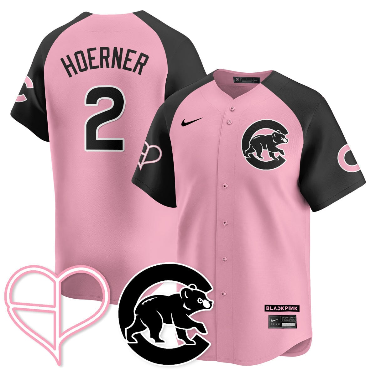 Chicago Cubs BL??KPI?K 2025 Limited Custom Jersey - All Stitched