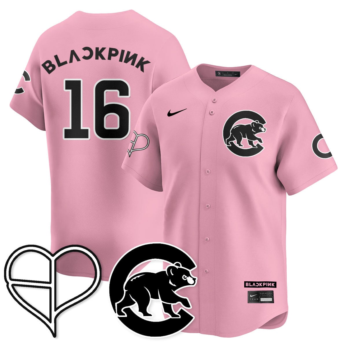 Chicago Cubs BL??KPI?K 2025 Limited Custom Jersey - All Stitched