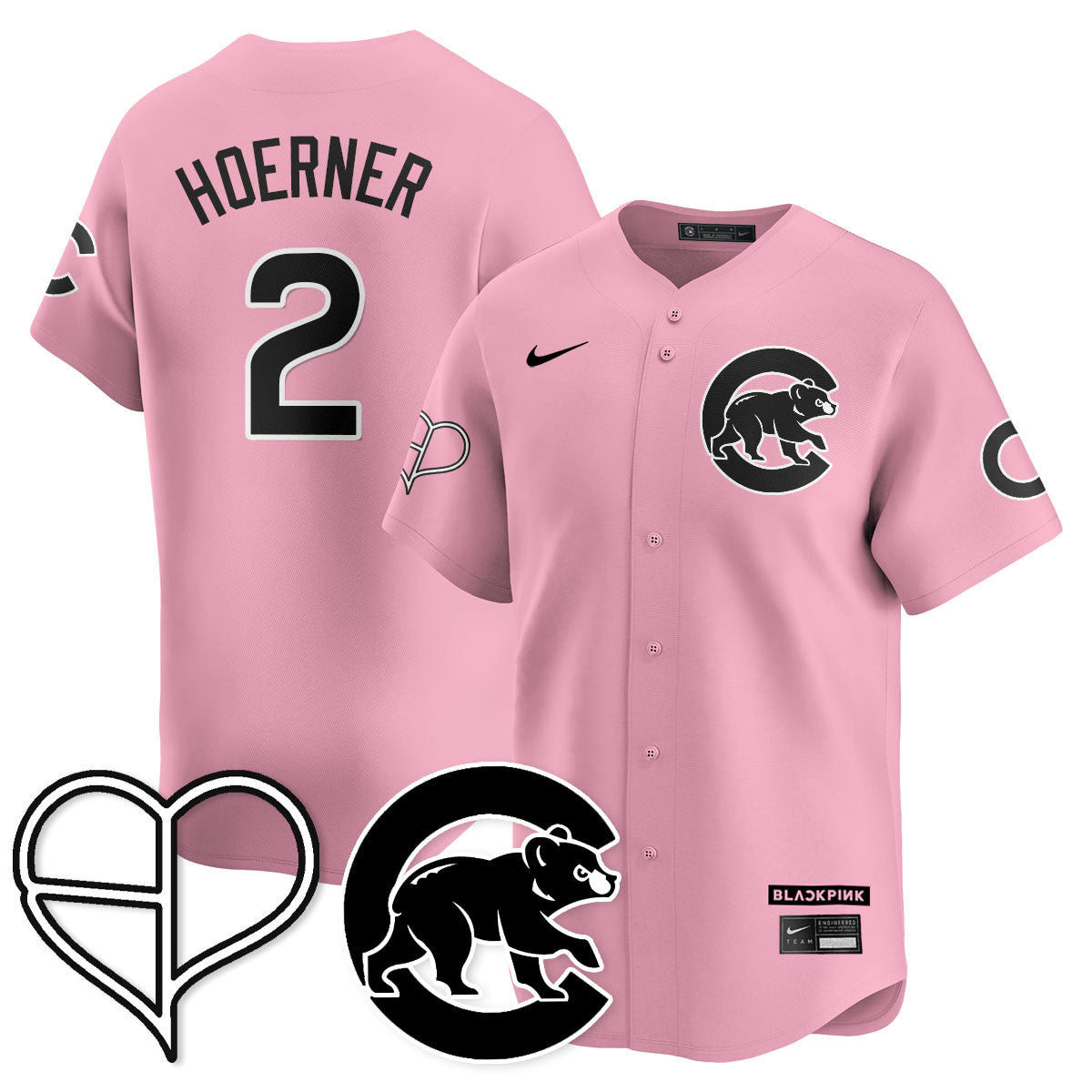 Women's Chicago Cubs BL??KPI?K 2025 Limited Jersey - All Stitched