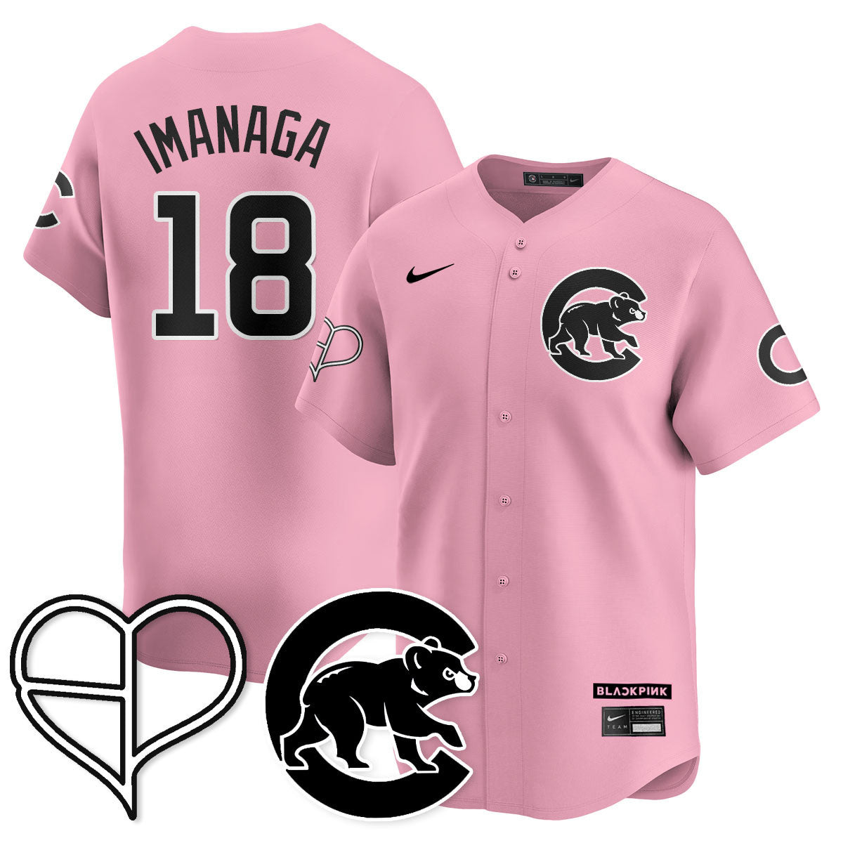 Women's Chicago Cubs BL??KPI?K 2025 Limited Jersey - All Stitched