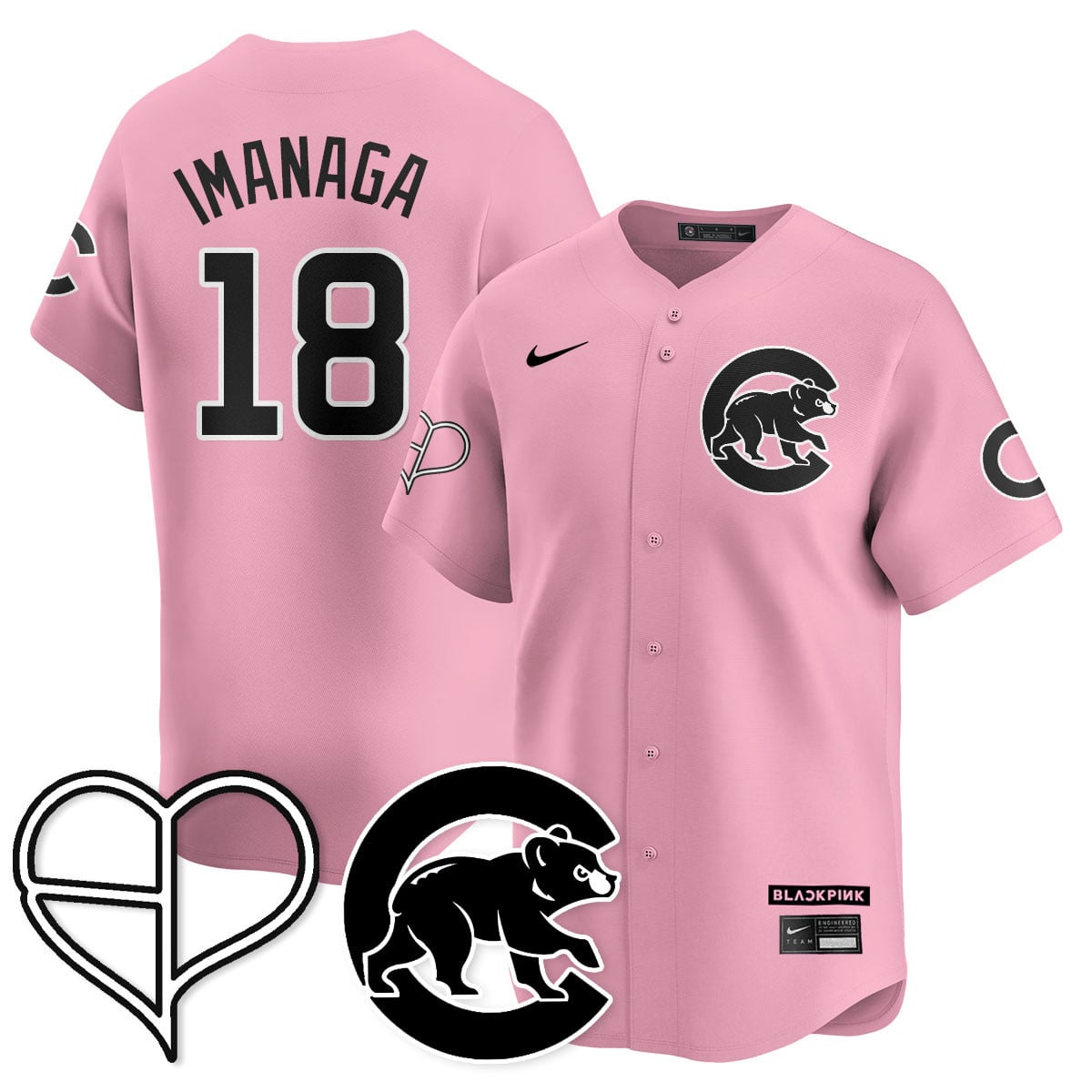 Chicago Cubs BL??KPI?K 2025 Limited Custom Jersey - All Stitched