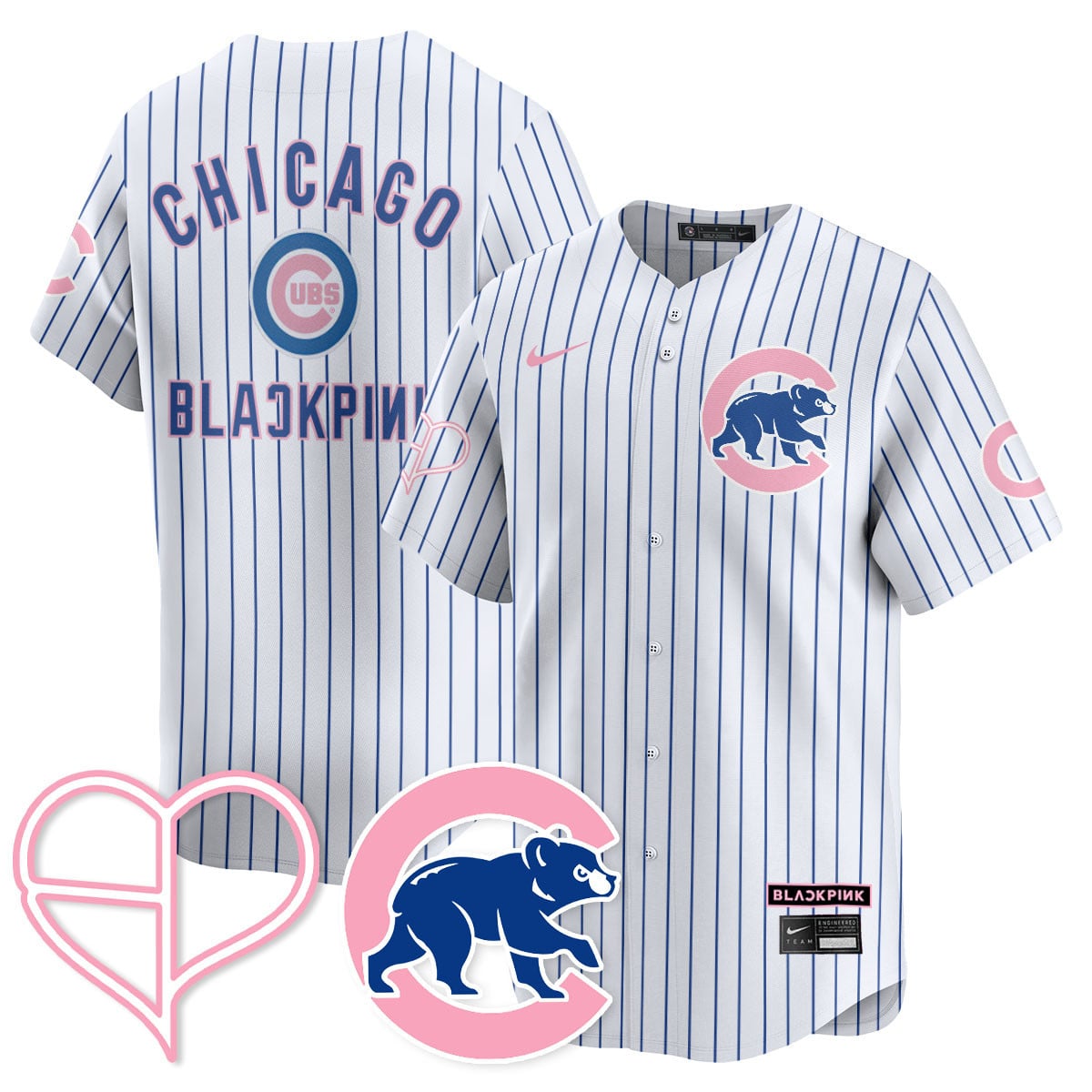 Chicago Cubs BL??KPI?K 2025 Limited Custom Jersey - All Stitched
