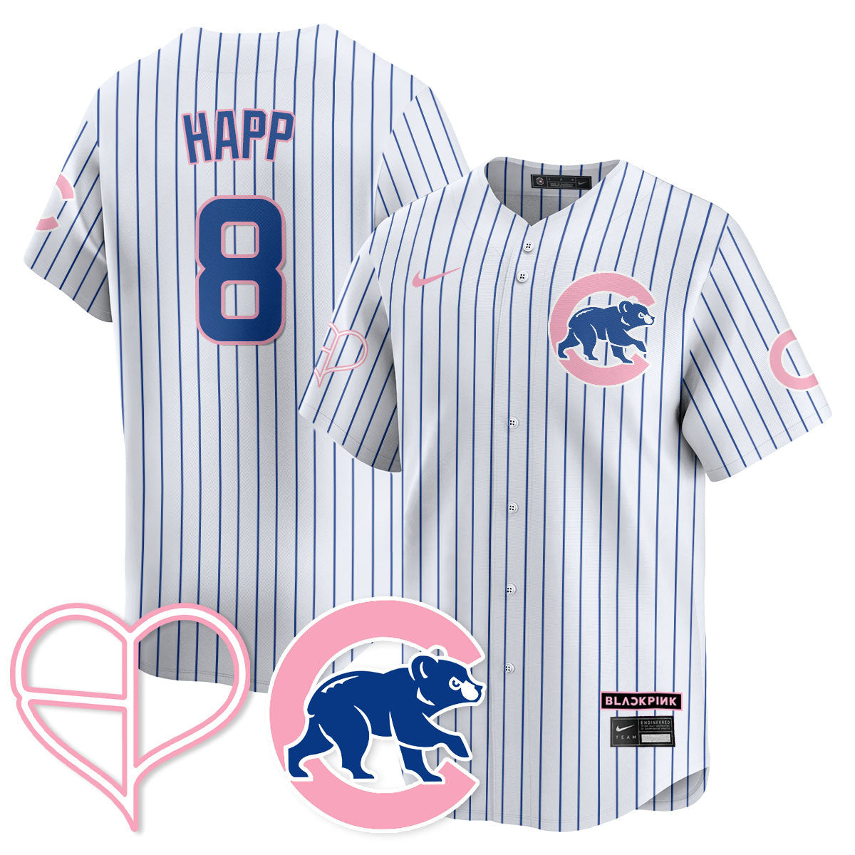 Chicago Cubs BL??KPI?K 2025 Limited Custom Jersey - All Stitched