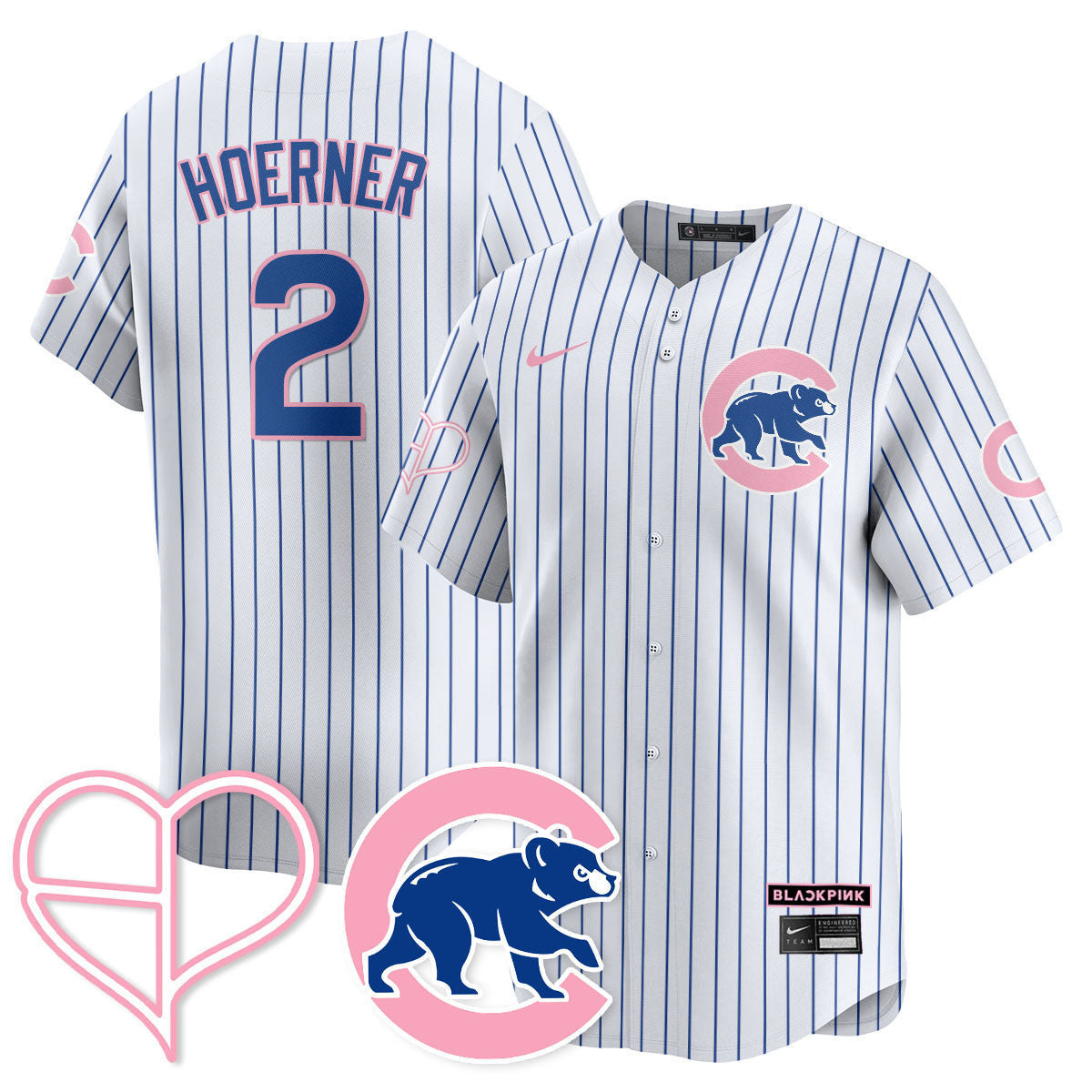 Women's Chicago Cubs BL??KPI?K 2025 Limited Jersey - All Stitched