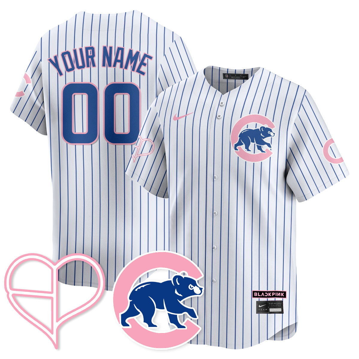Women's Chicago Cubs BL??KPI?K 2025 Limited Jersey - All Stitched