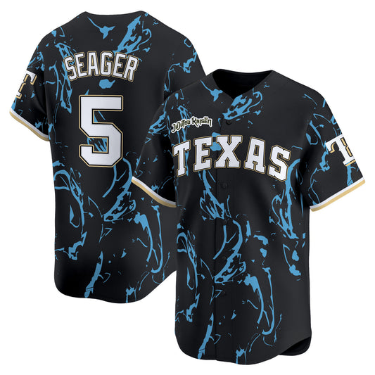 Texas Rangers x Jujutsu Kaisen Vapor Premier Limited Jersey - All Stitched