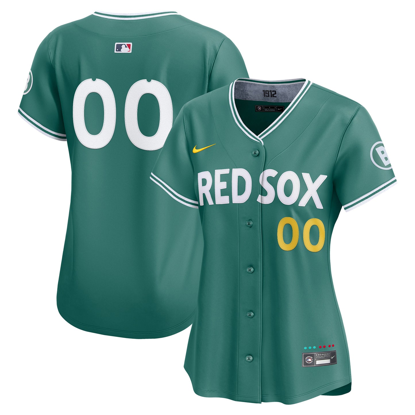 Boston Red Sox 2025 City Connect Vapor Premier Limited Custom Jersey V3 - All Stitched