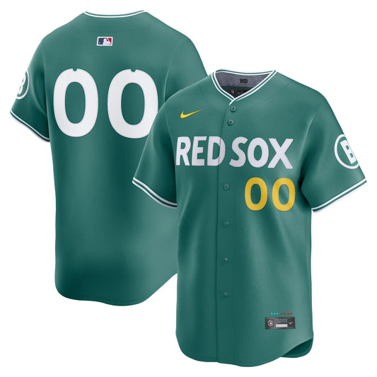Boston Red Sox 2025 City Connect Vapor Premier Limited Custom Jersey V3 - All Stitched