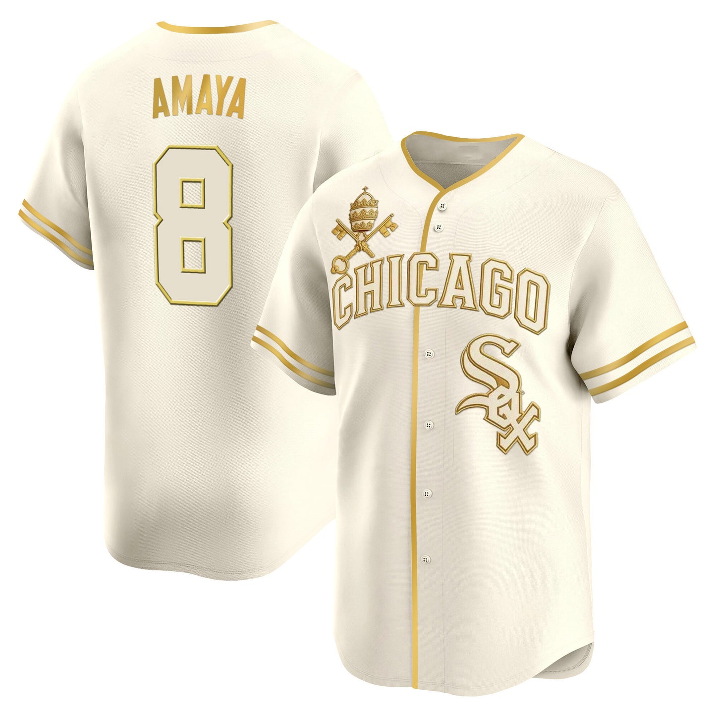 Chicago White Sox 'Pope Leo XIV' Vapor Premier Limited Jersey - All Stitched