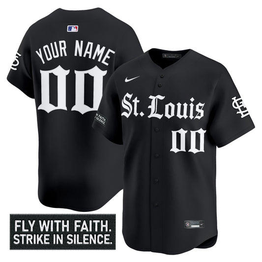 St. Louis Cardinals 'Gothic Legacy Edition' Vapor Premier Limited Custom Jersey - All Stitched