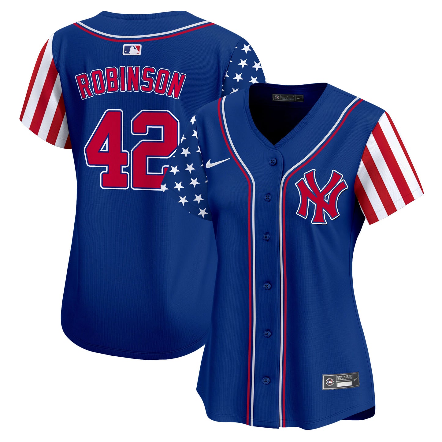 Women's New York Yankees 2024 Independence Day Vapor Premier Limited Jersey - All Stitched