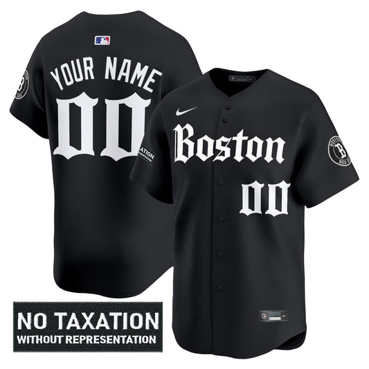 Boston Red Sox 'Retro Newspaper Edition' Vapor Premier Limited Custom Jersey - All Stitched