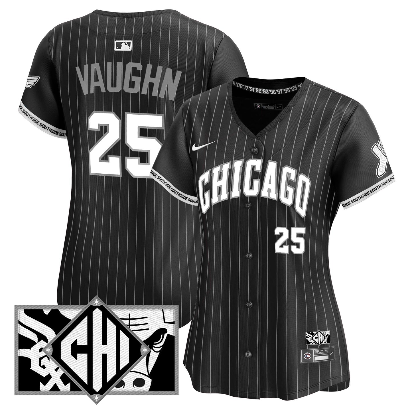 Women's Chicago White Sox 2025 City Connect Vapor Premier Limited Jersey - All Stitched
