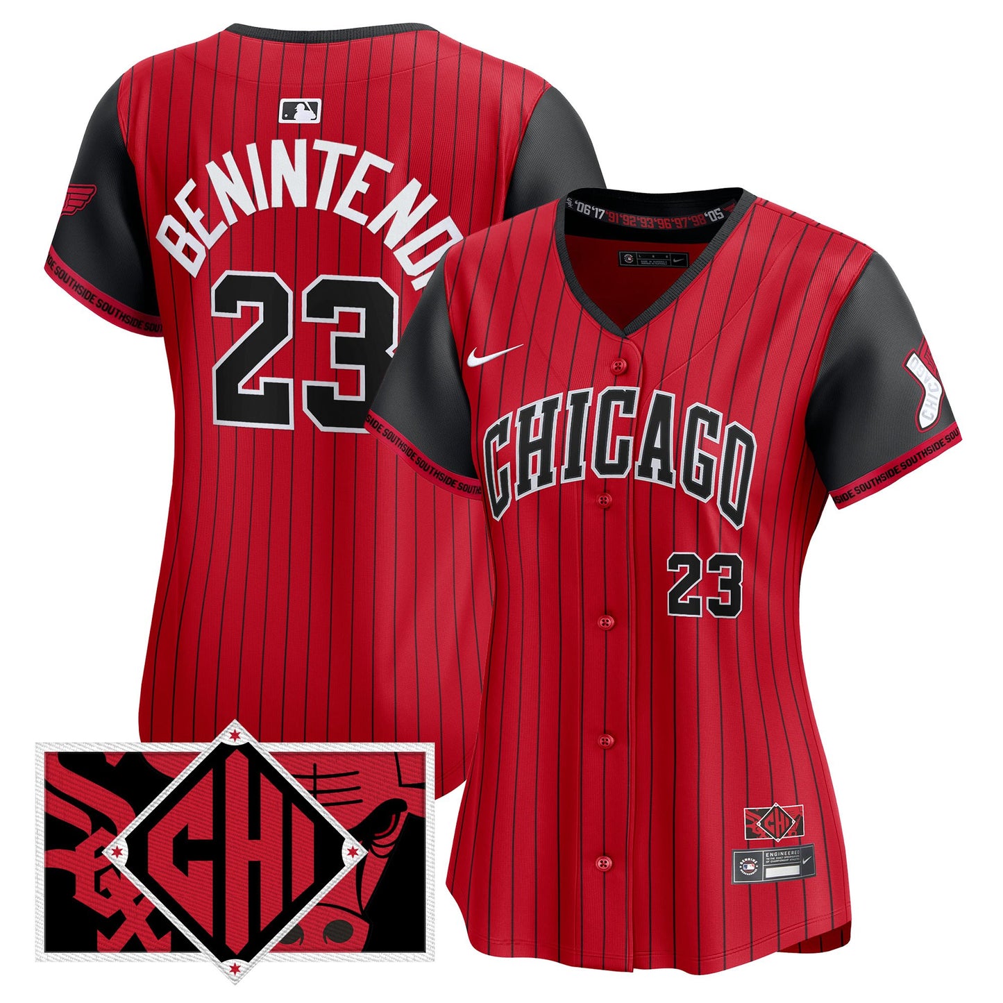 Women's Chicago White Sox 2025 City Connect Vapor Premier Limited Jersey - All Stitched