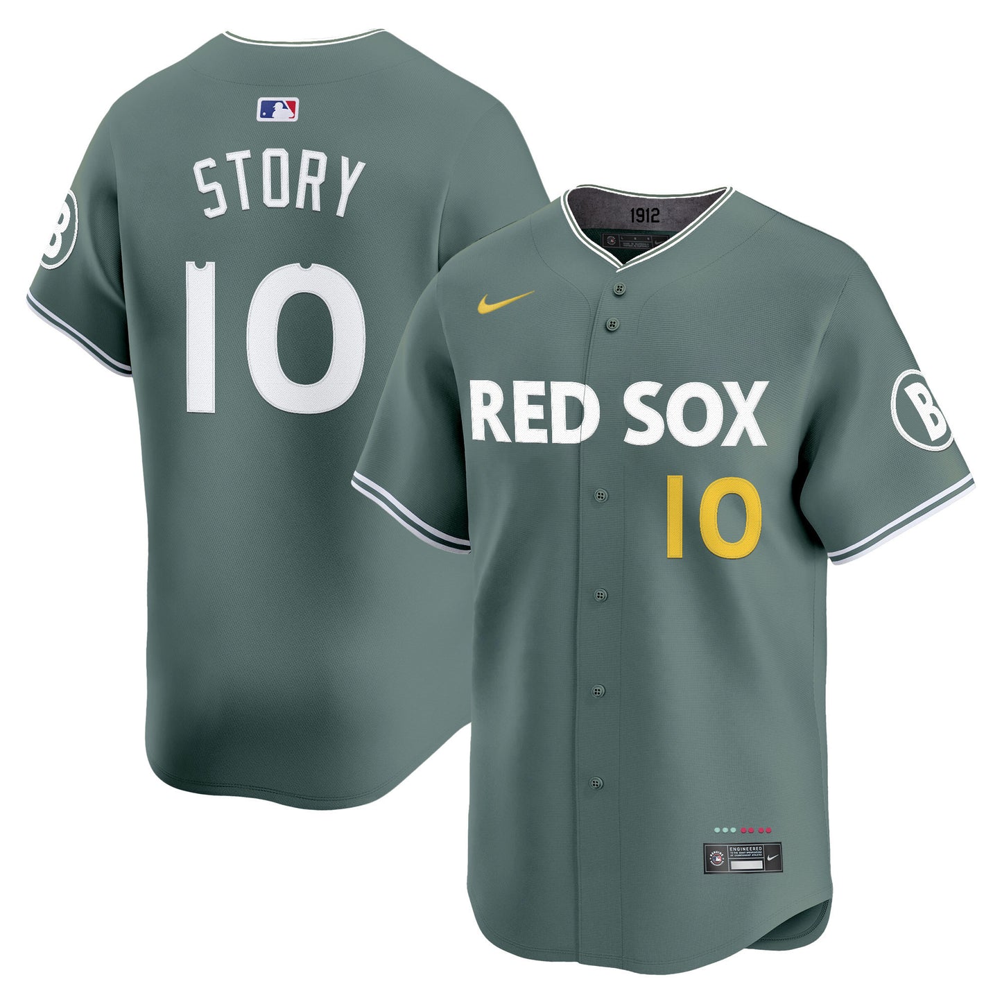 Boston Red Sox 2025 City Connect Vapor Premier Limited Jersey V2 - All Stitched
