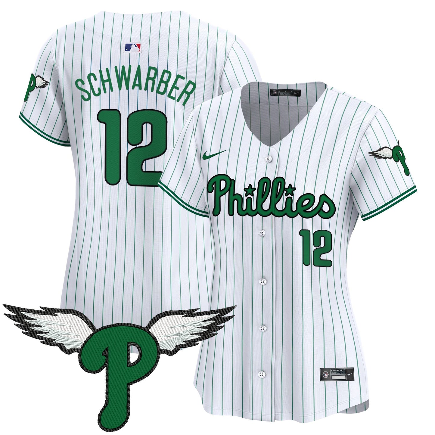 Women's Philadelphia Phillies 2025 Vapor Premier Limited Jersey - All Stitched