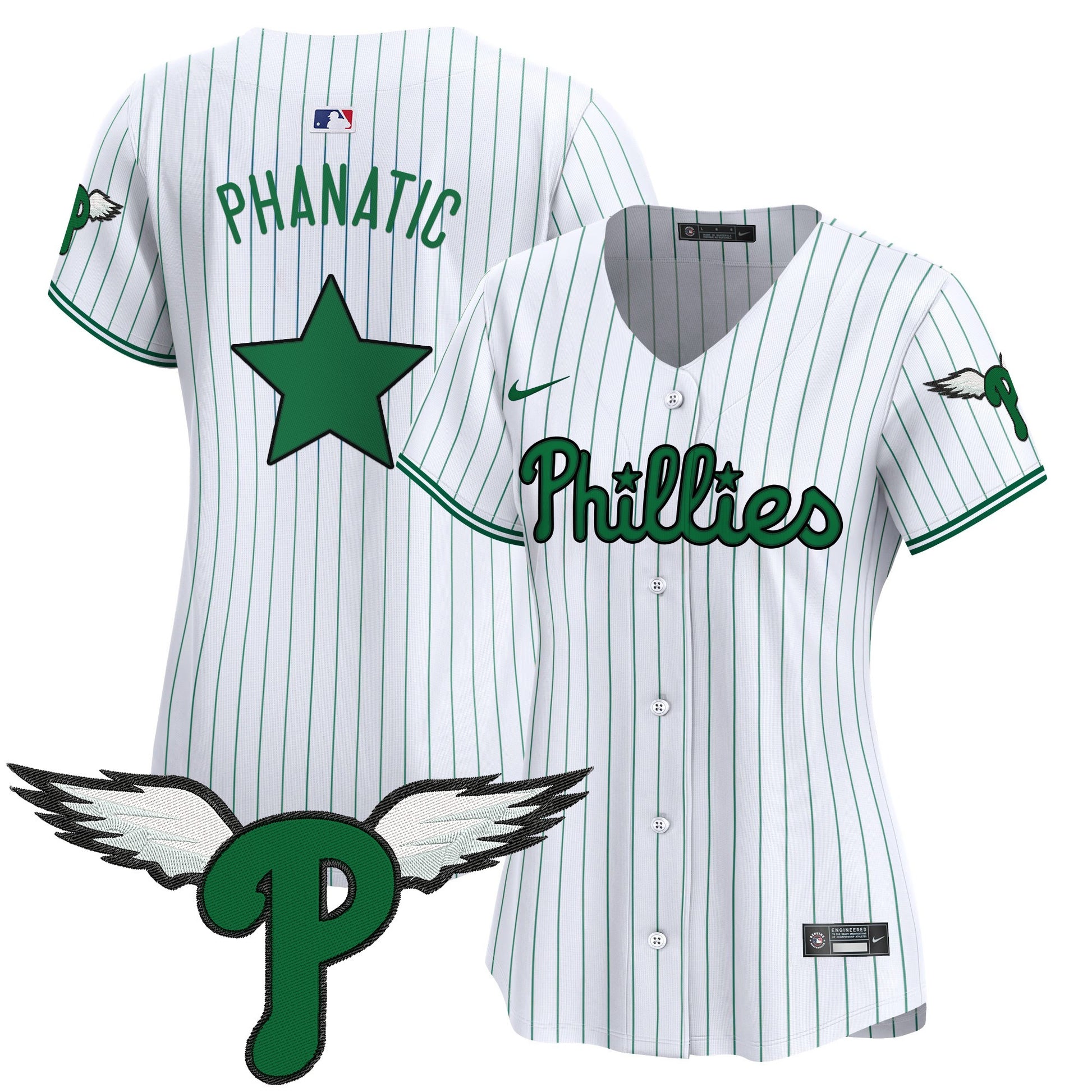 Women's Philadelphia Phillies 2025 Vapor Premier Limited Jersey - All Stitched