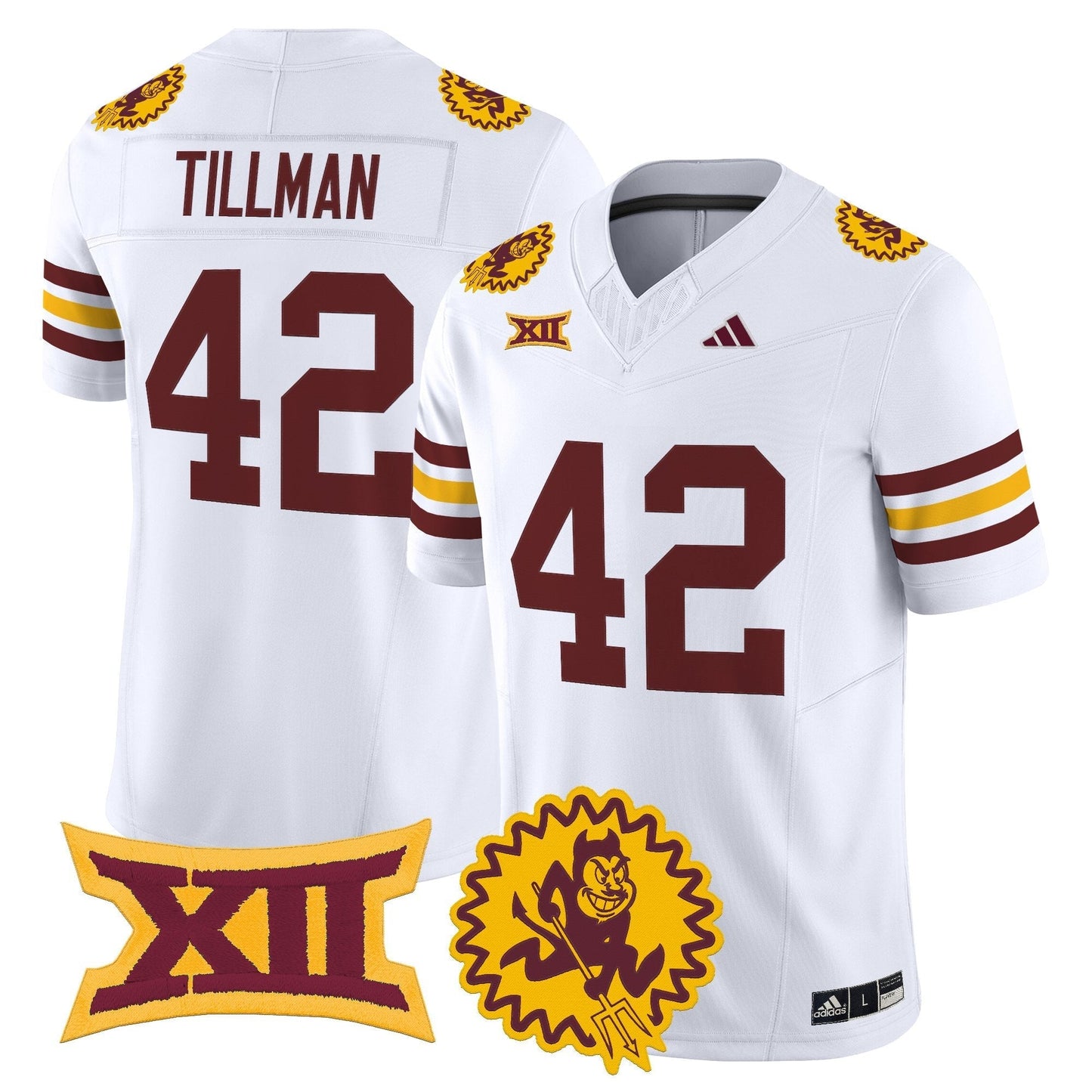 Arizona State Sun Devils 1975 Throwback Vapor Limited Jersey - All Stitched
