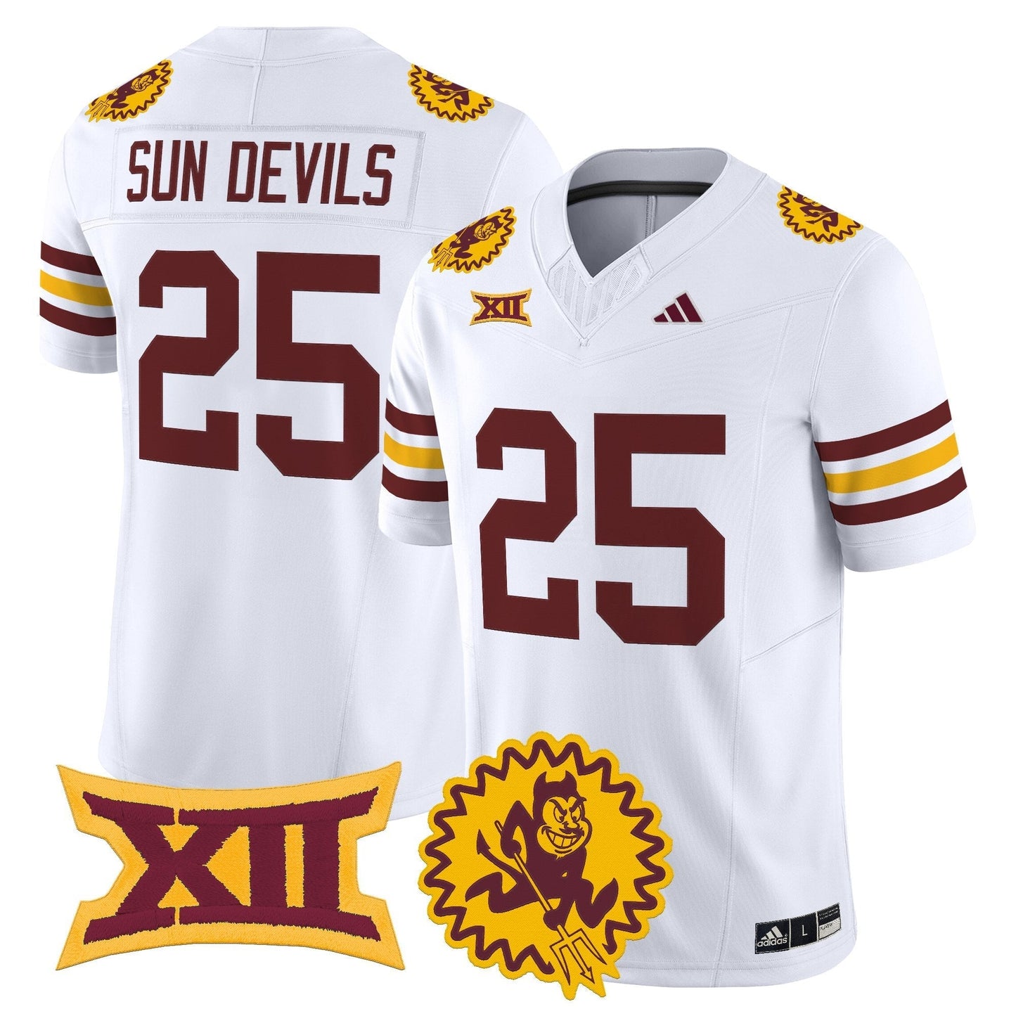 Arizona State Sun Devils 1975 Throwback Vapor Limited Jersey - All Stitched