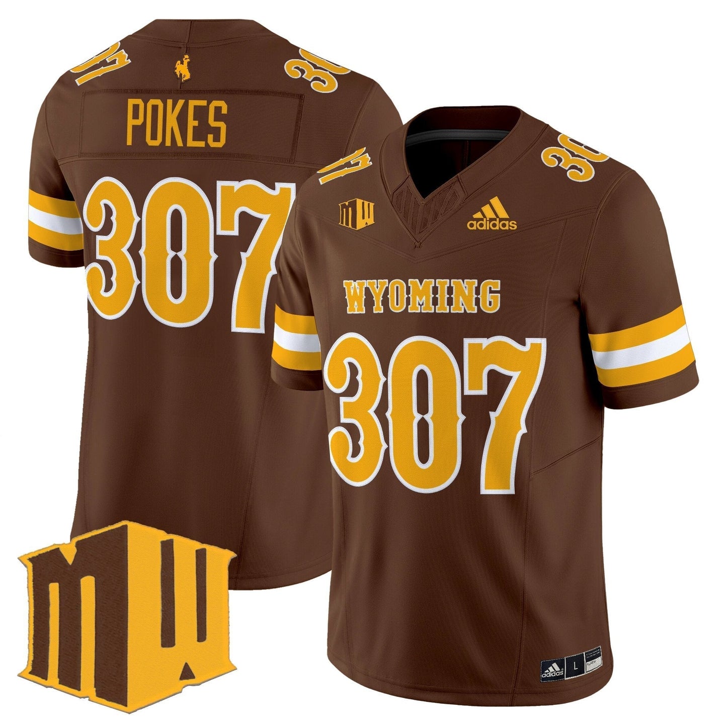 Wyoming Cowboys 2025 Vapor Limited Jersey - All Stitched