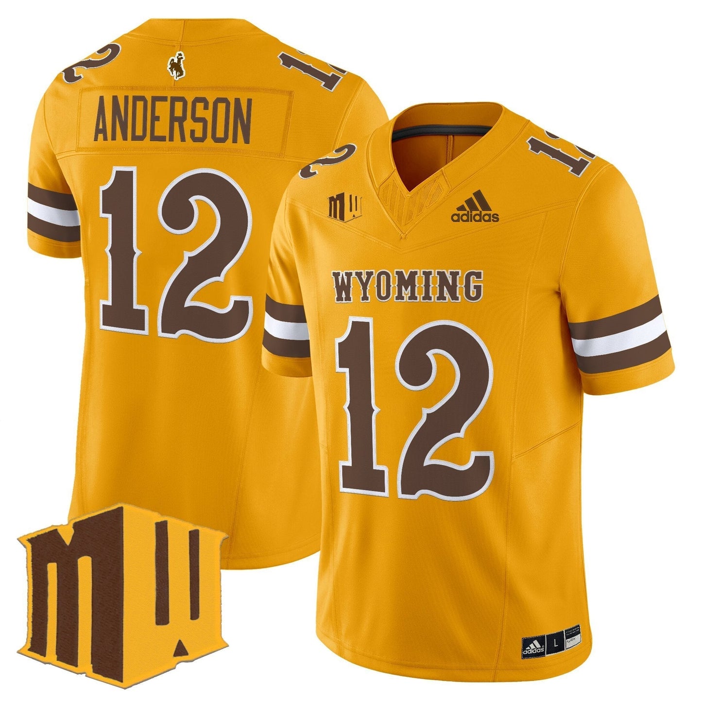 Wyoming Cowboys 2025 Vapor Limited Jersey - All Stitched