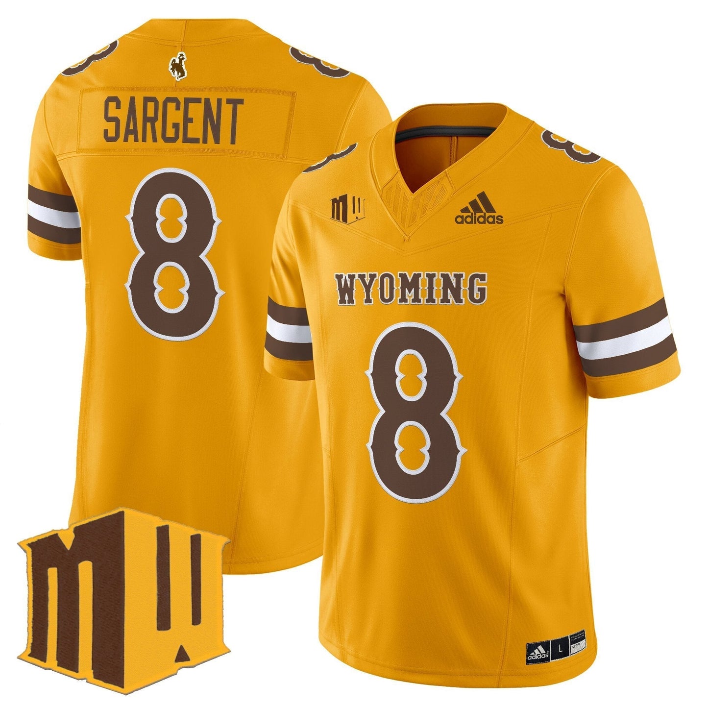 Wyoming Cowboys 2025 Vapor Limited Jersey - All Stitched