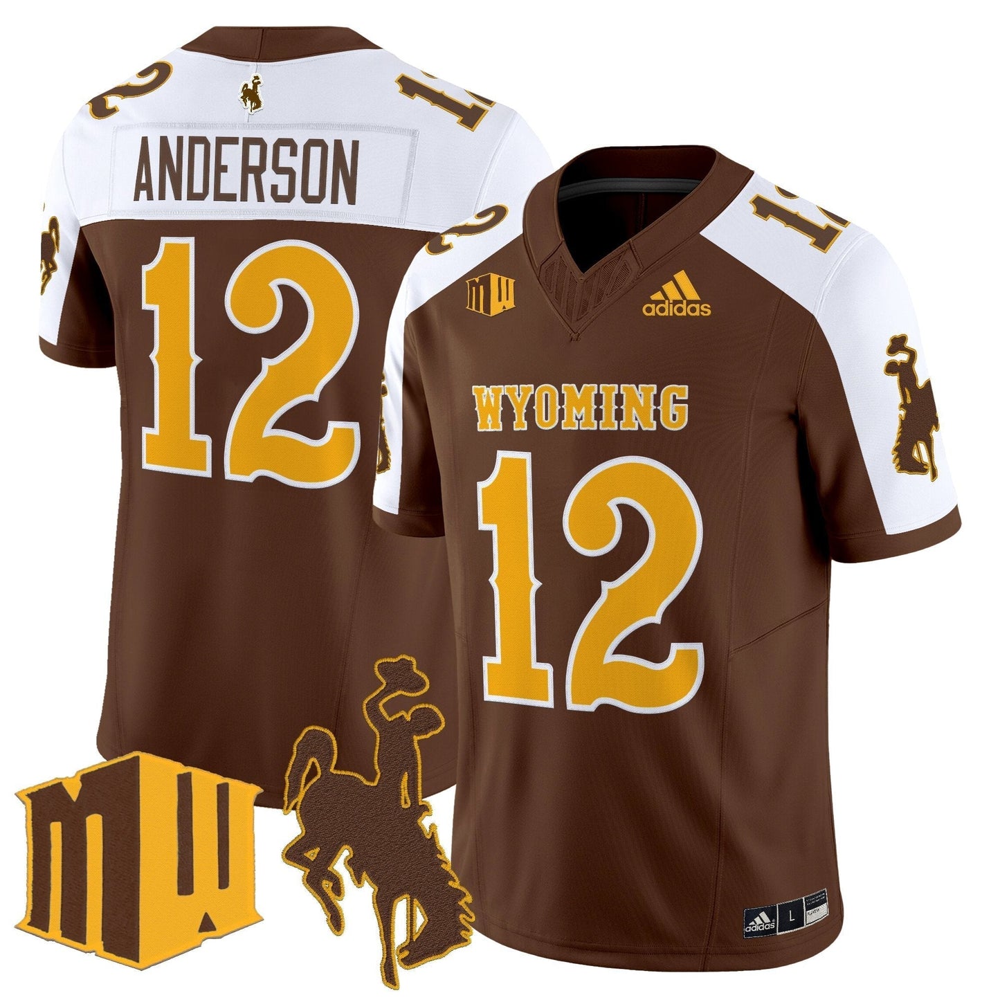 Wyoming Cowboys 2025 Vapor Limited Jersey - All Stitched