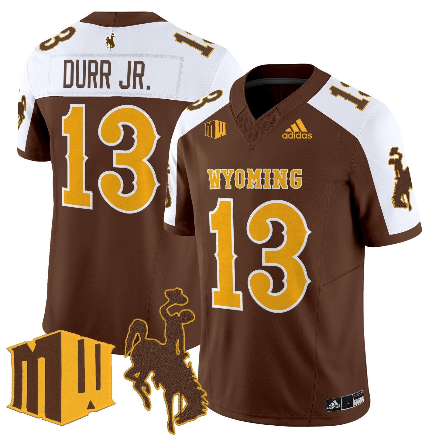 Wyoming Cowboys 2025 Vapor Limited Jersey - All Stitched