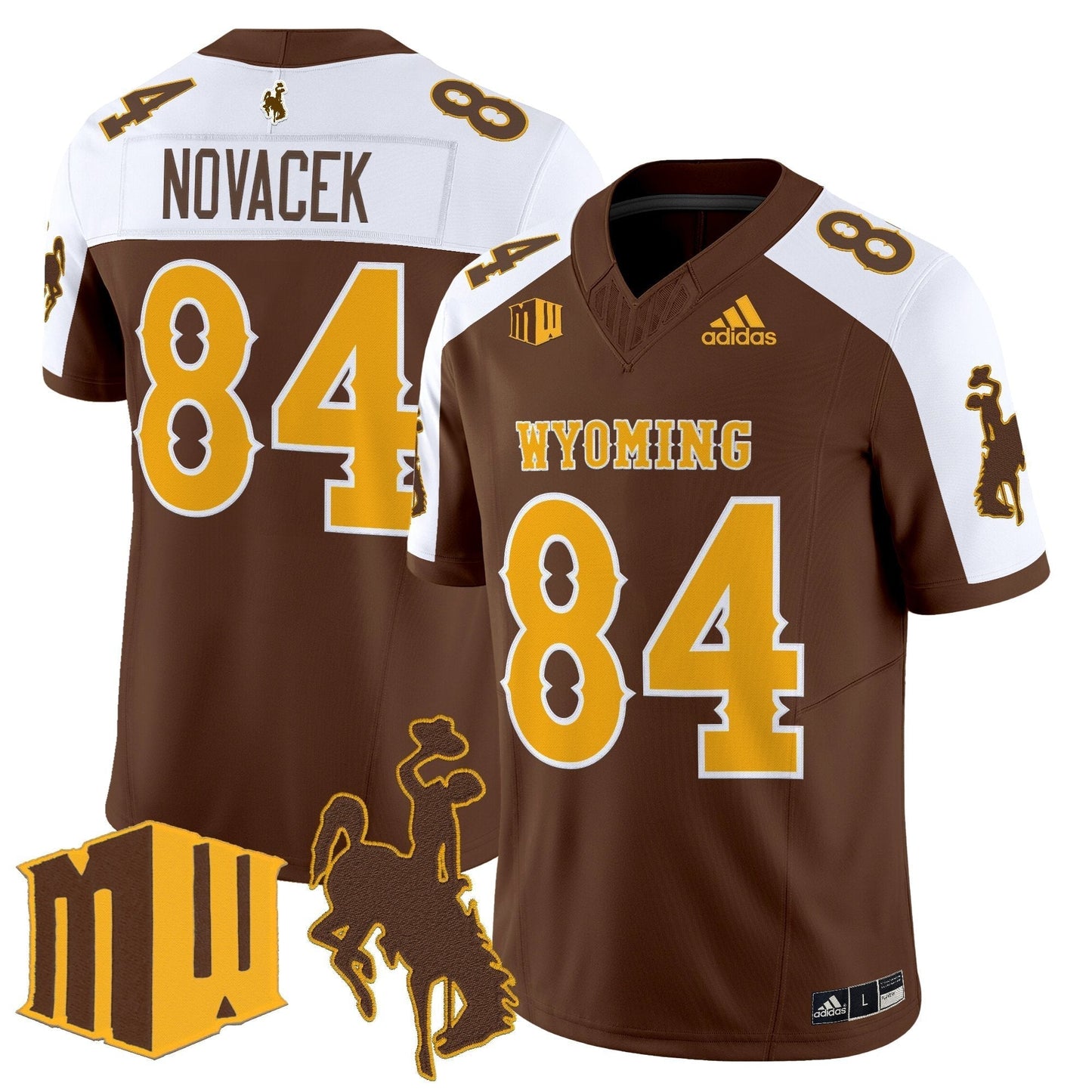 Wyoming Cowboys 2025 Vapor Limited Jersey - All Stitched
