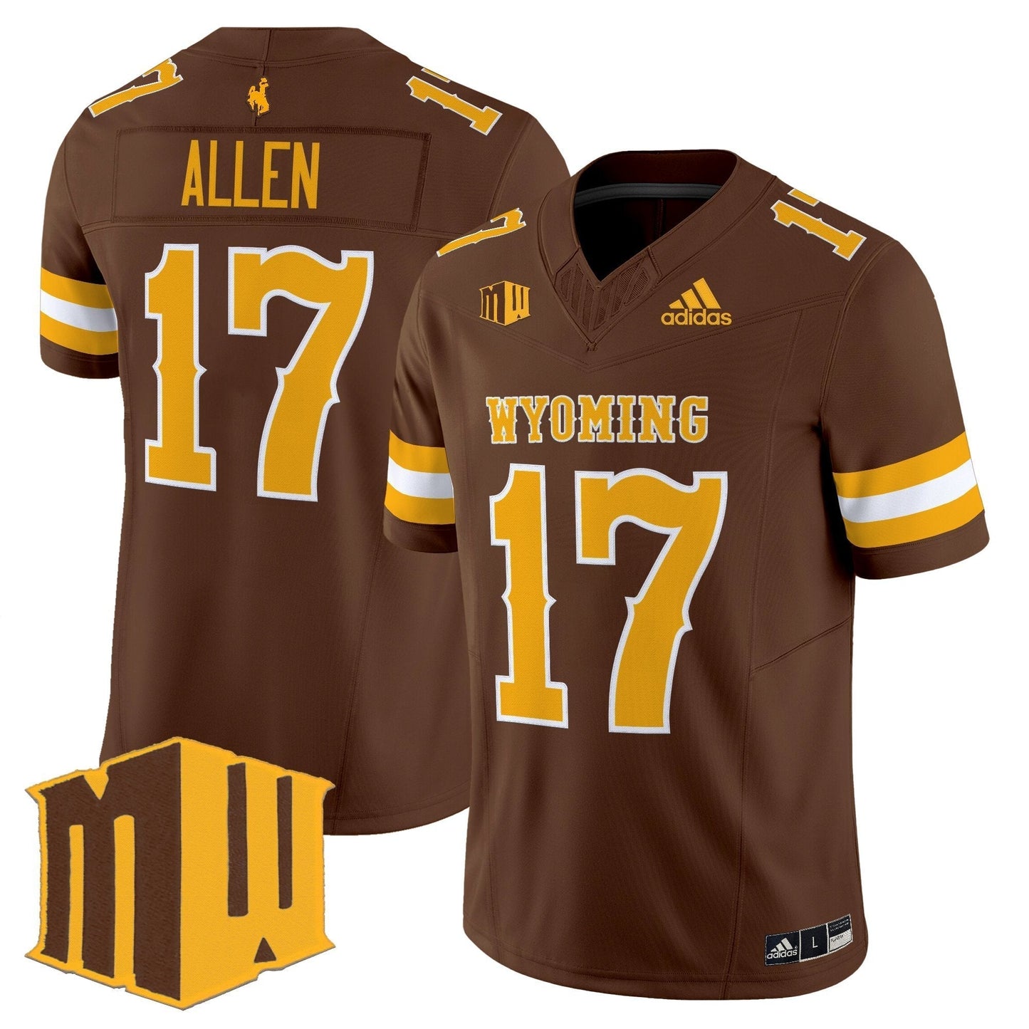 Wyoming Cowboys 2025 Vapor Limited Jersey - All Stitched