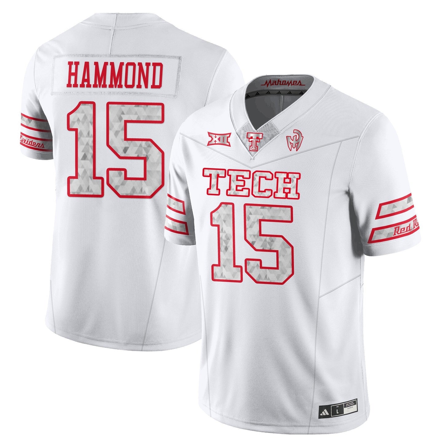 Texas Tech Football â€œGalvanICEDâ€ Jersey - All Stitched