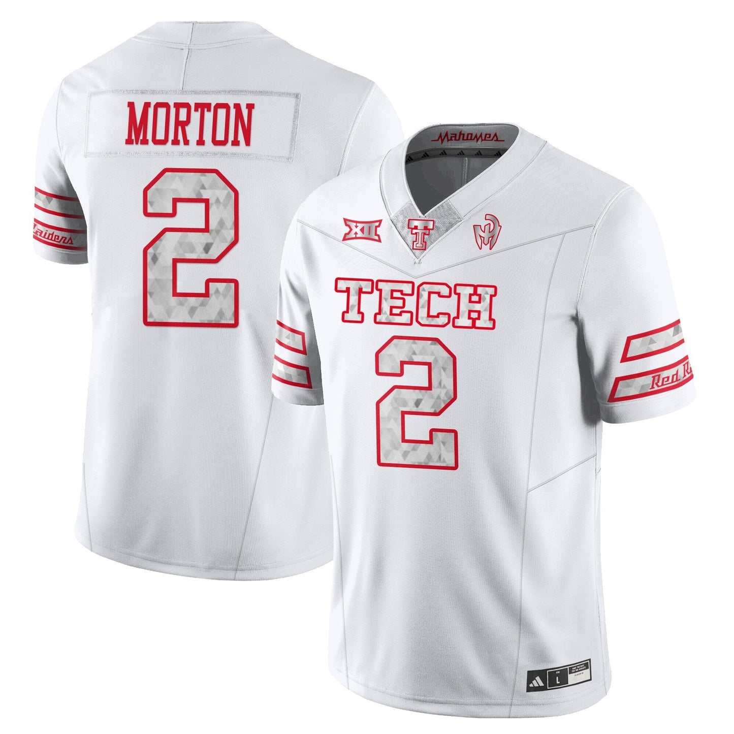Texas Tech Football â€œGalvanICEDâ€ Jersey - All Stitched