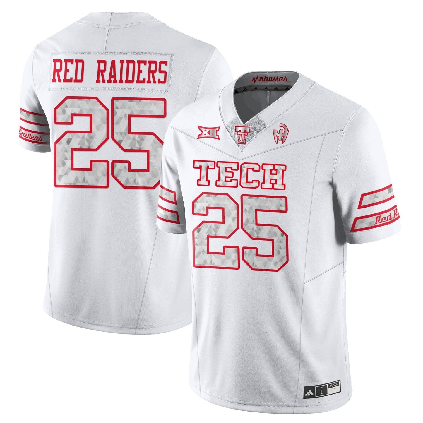 Texas Tech Football â€œGalvanICEDâ€ Jersey - All Stitched