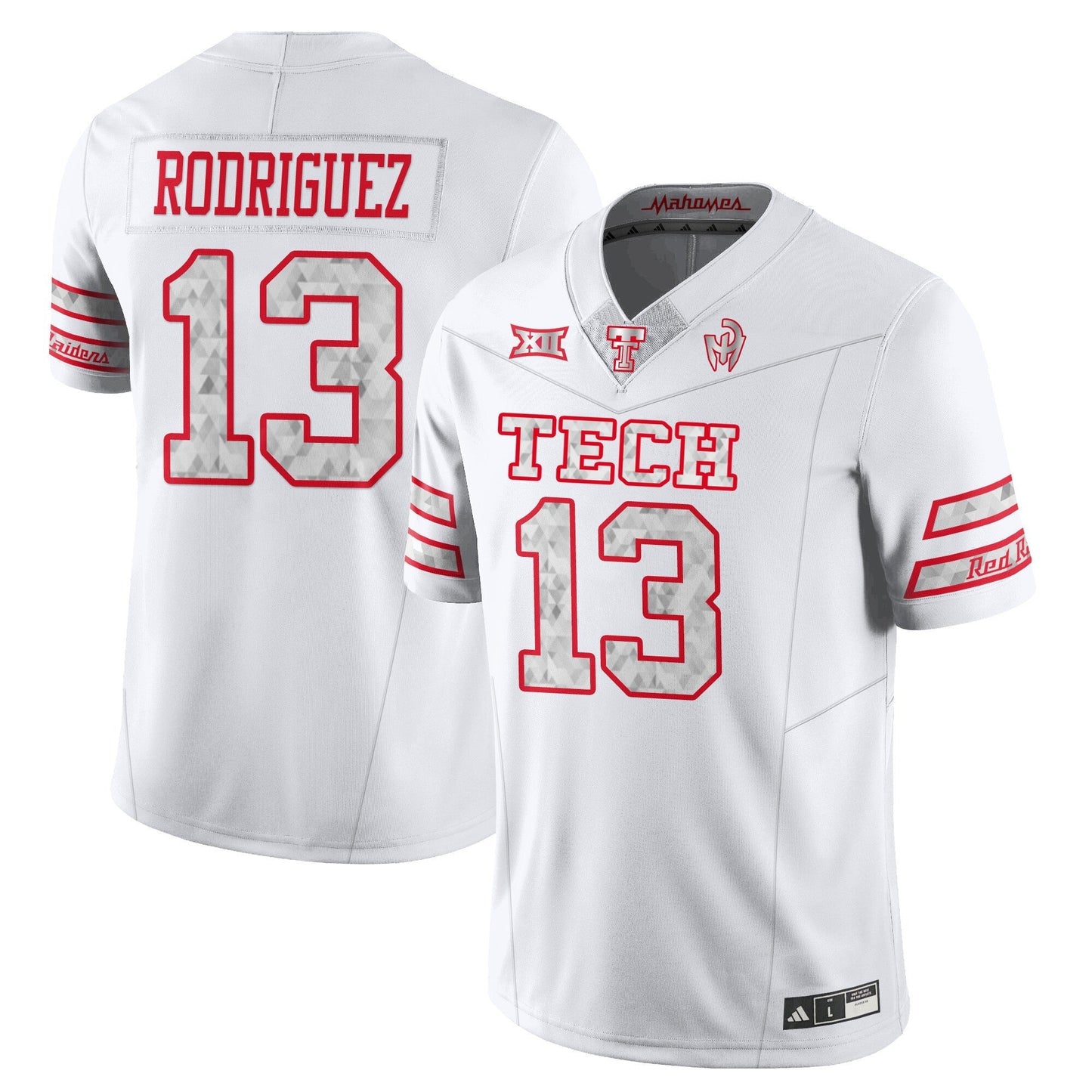 Texas Tech Football â€œGalvanICEDâ€ Jersey - All Stitched