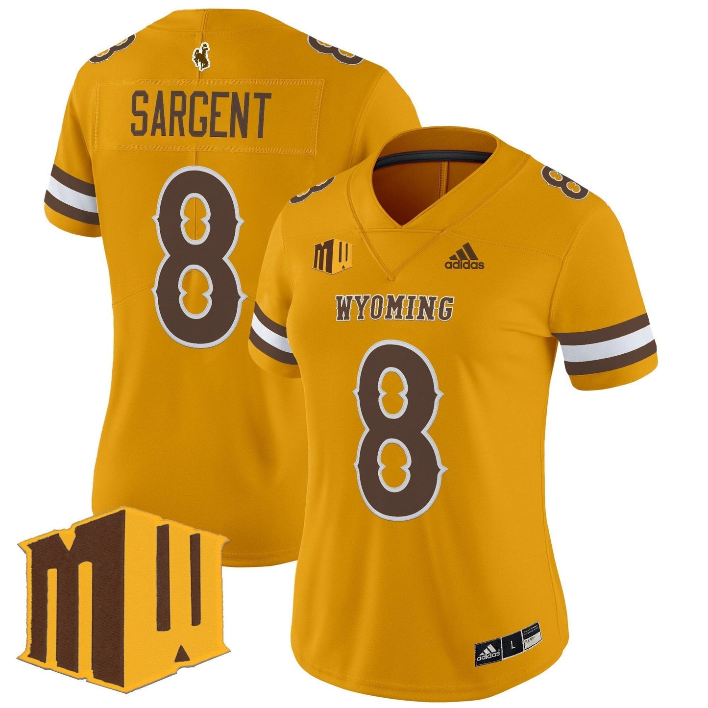 Women's Wyoming Cowboys 2025 Vapor Limited Jersey - All Stitched
