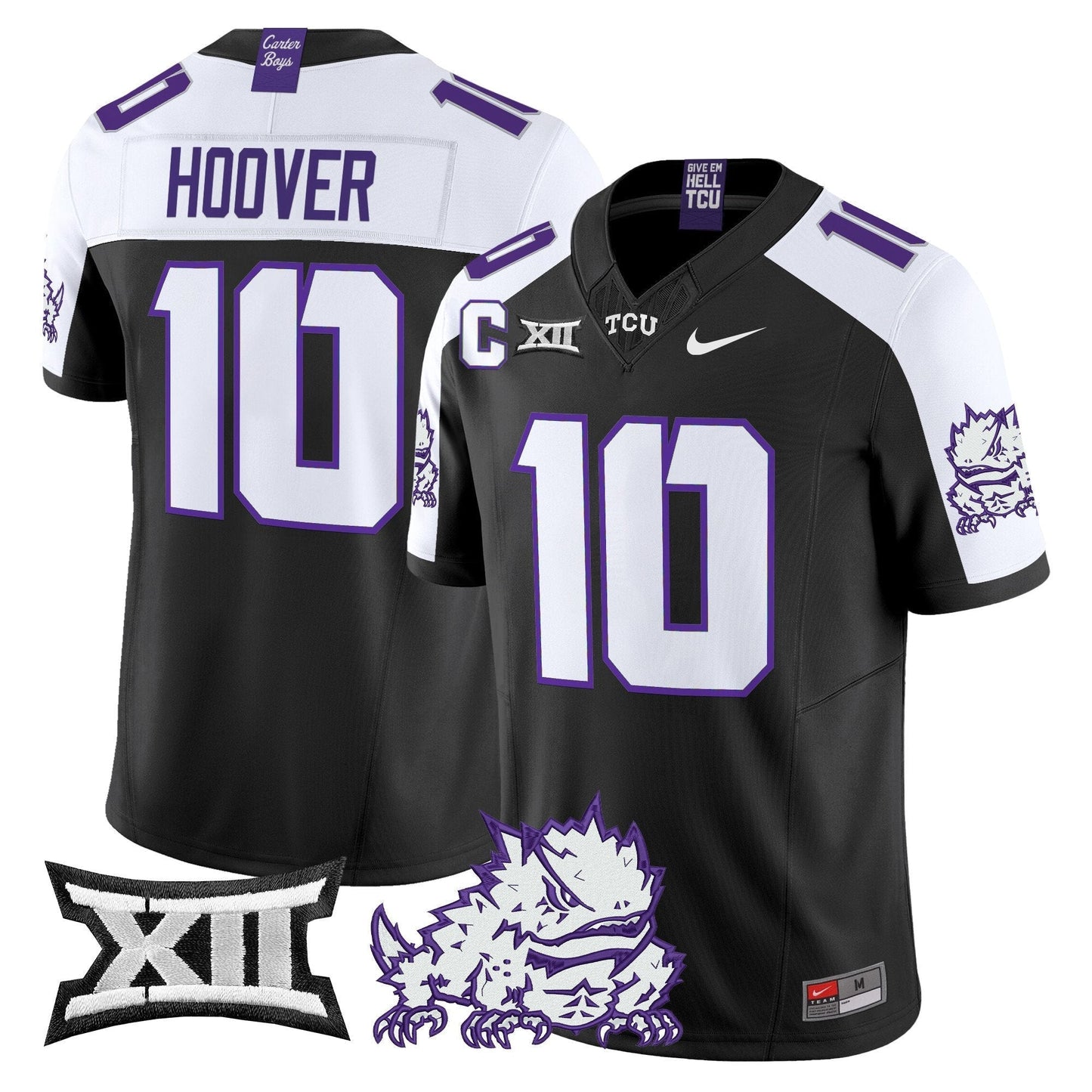 TCU Horned Frogs 2025 Vapor Limited Jersey - All stitched
