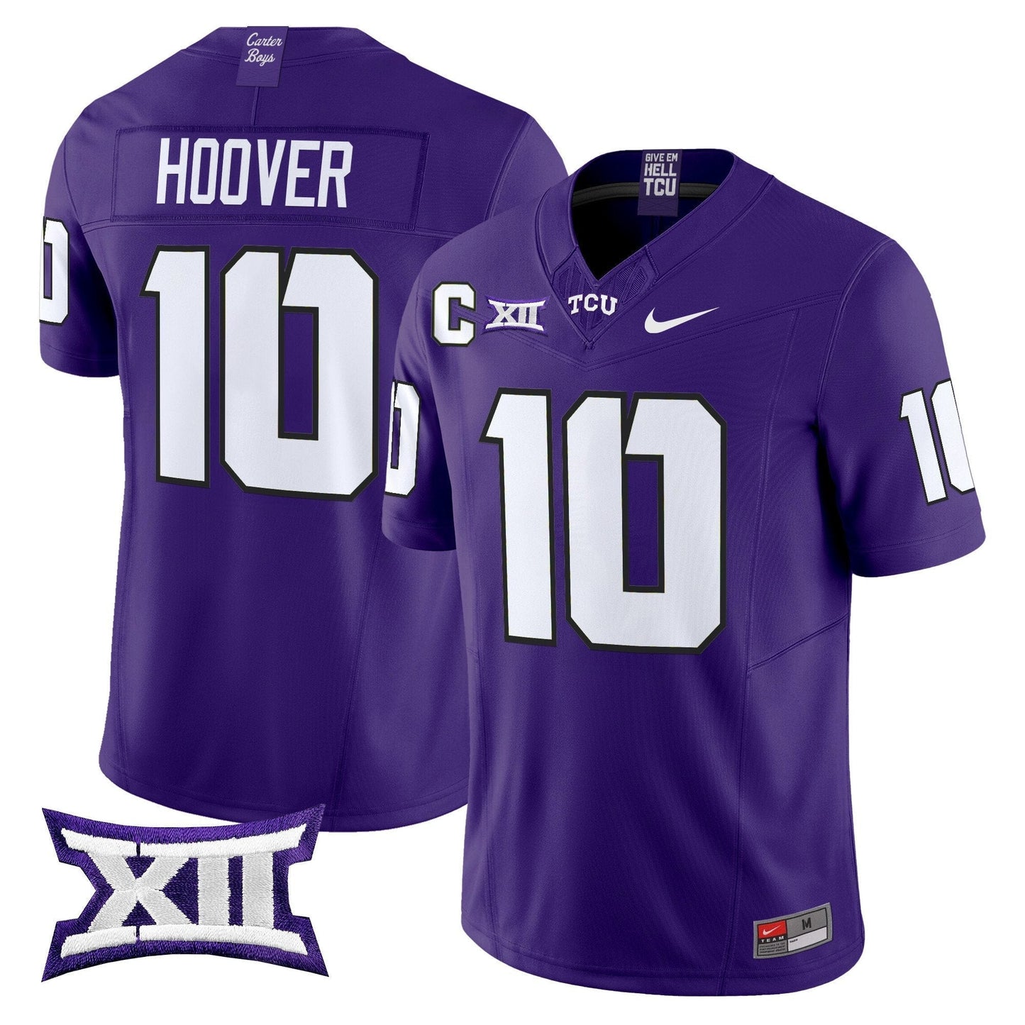 TCU Horned Frogs 2025 Vapor Limited Jersey - All stitched