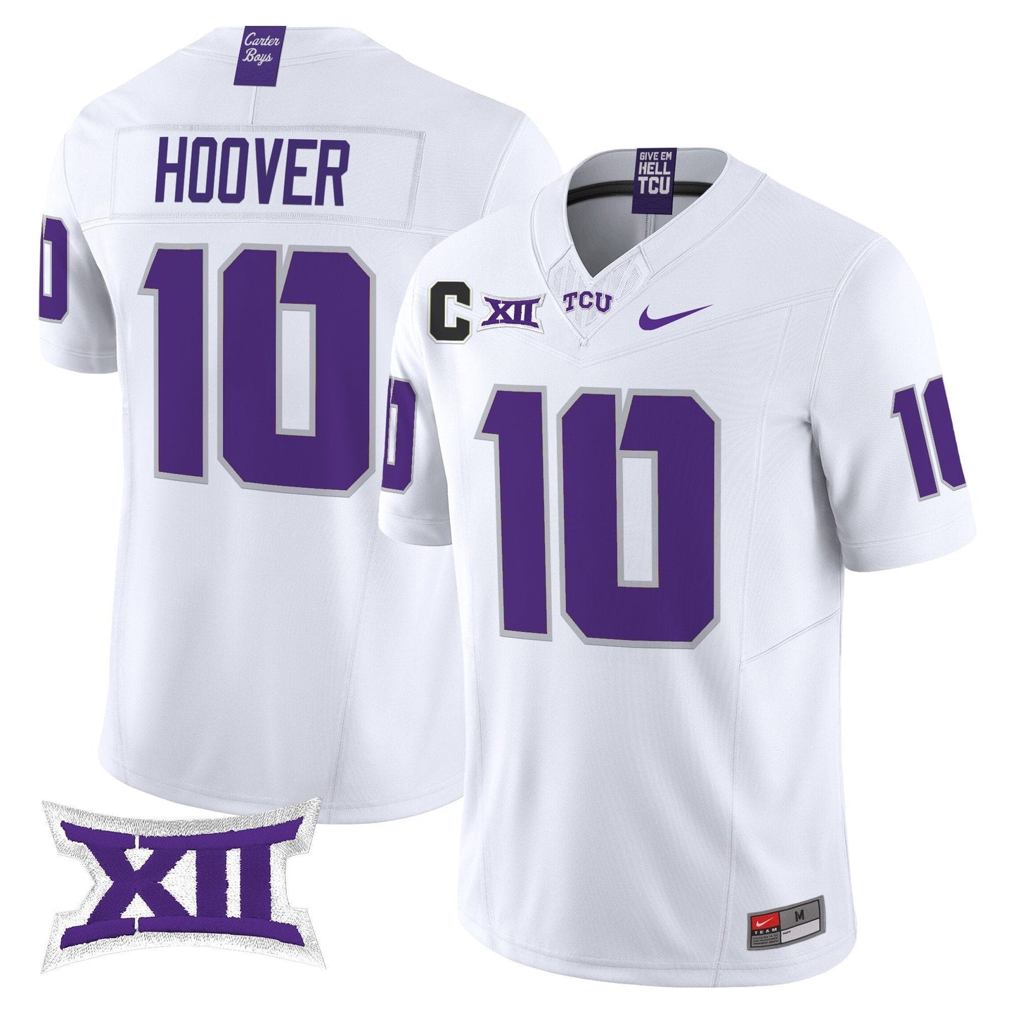 TCU Horned Frogs 2025 Vapor Limited Jersey - All stitched