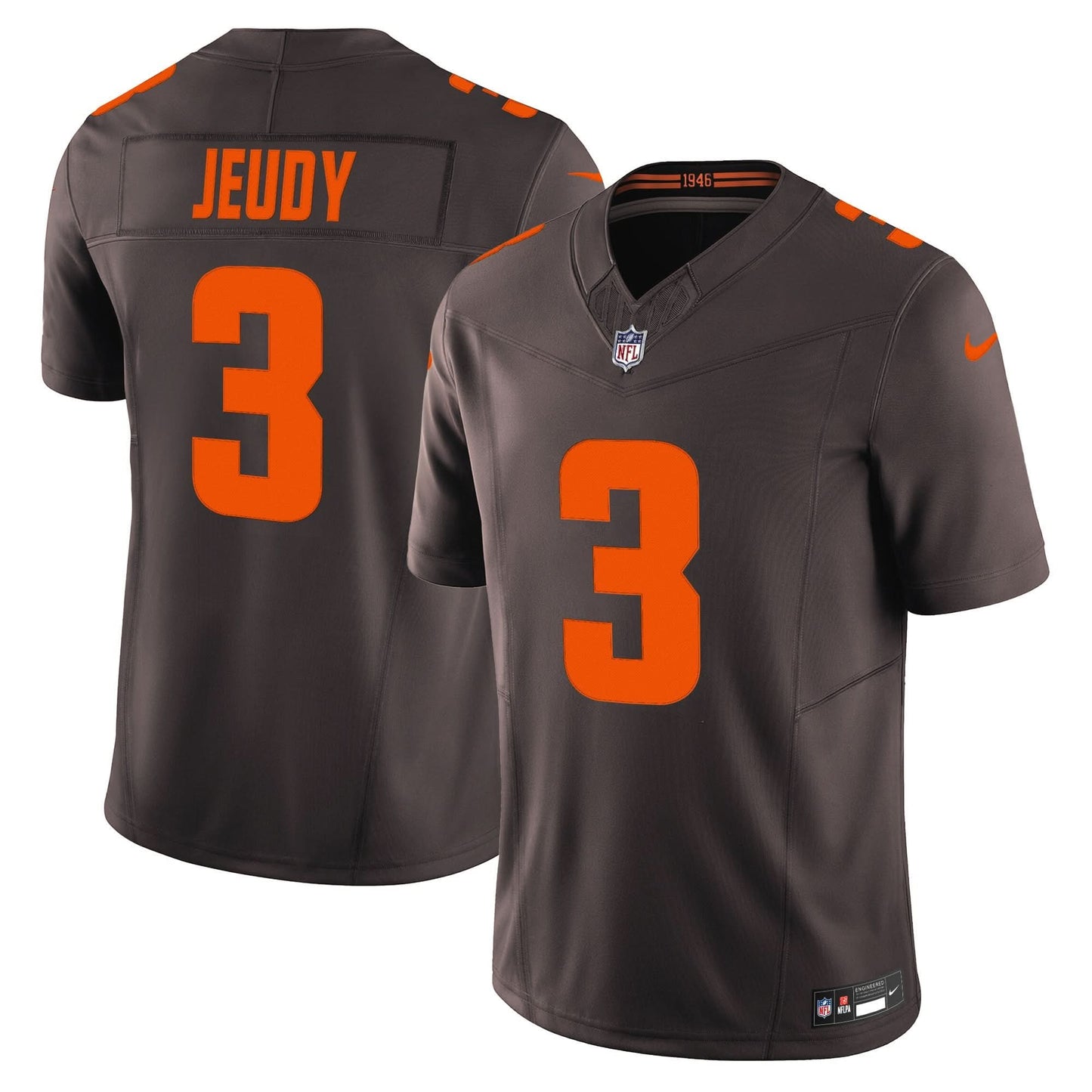 Cleveland Browns 'Alpha Dawg Edition' Vapor Limited Jersey - All Stitched