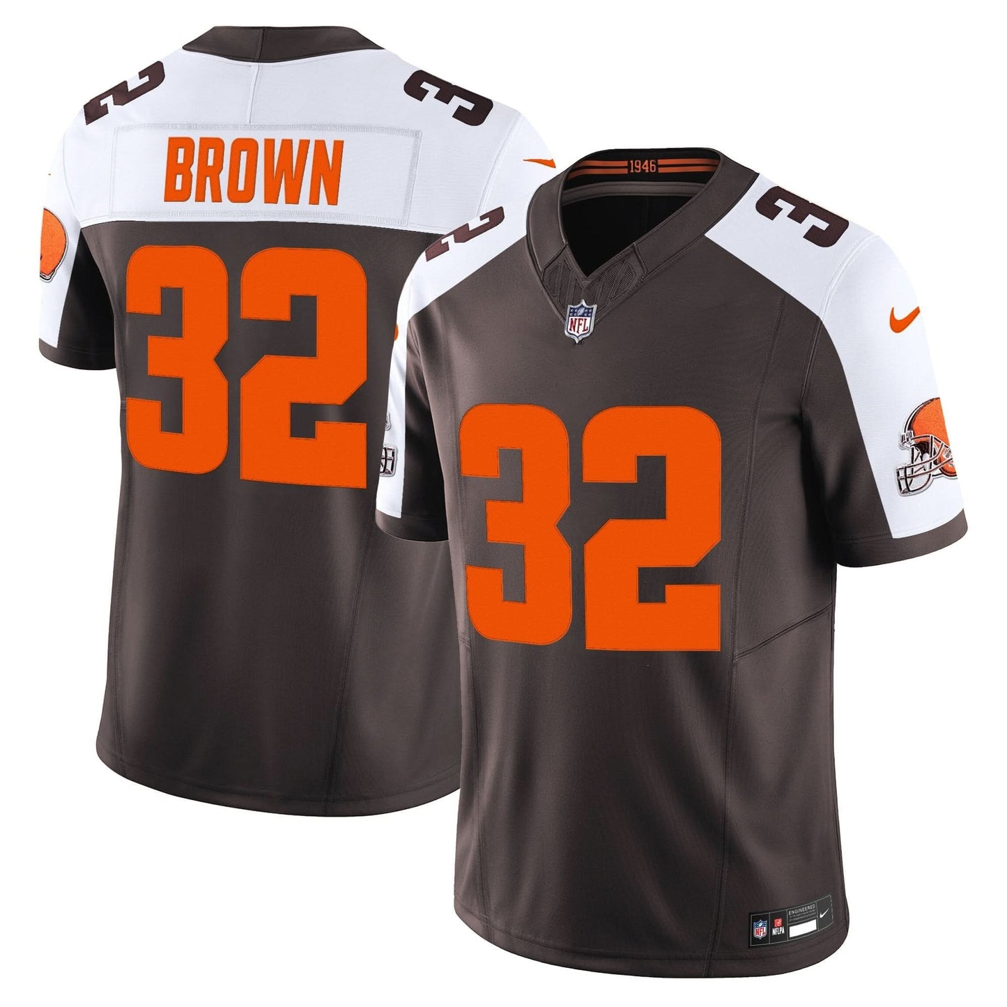 Cleveland Browns 'Alpha Dawg Edition' Vapor Limited Jersey - All Stitched