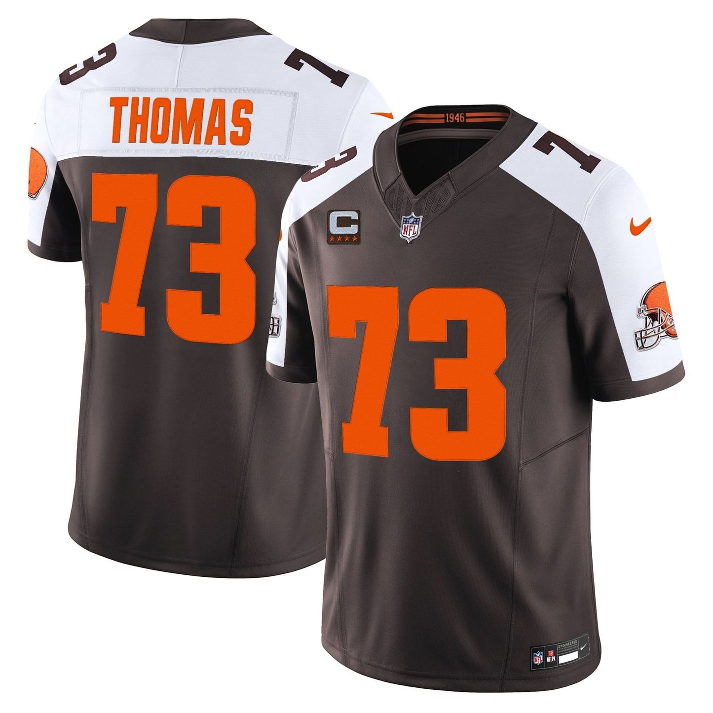 Cleveland Browns 'Alpha Dawg Edition' Vapor Limited Jersey - All Stitched