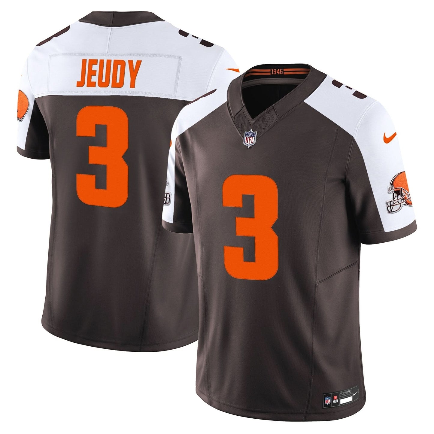 Cleveland Browns 'Alpha Dawg Edition' Vapor Limited Jersey - All Stitched