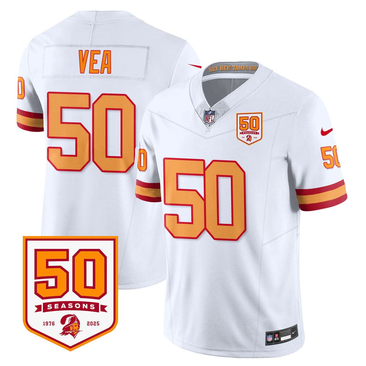 Tampa Bay Buccaneers '76 Vapor Limited Jersey - All Stitched