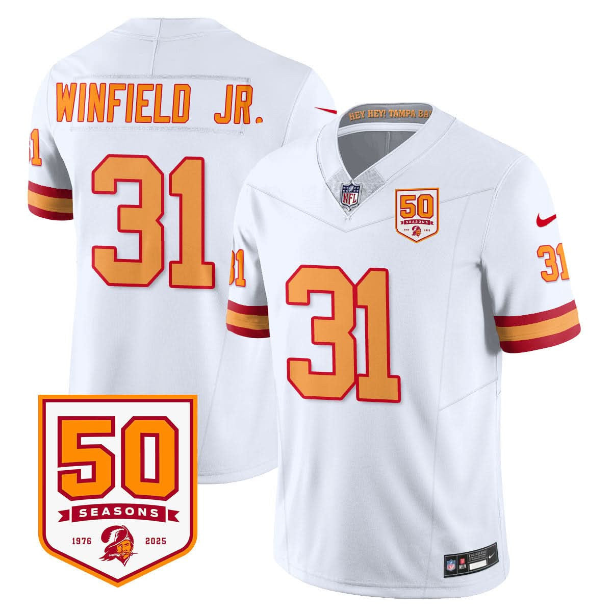 Tampa Bay Buccaneers '76 Vapor Limited Jersey - All Stitched