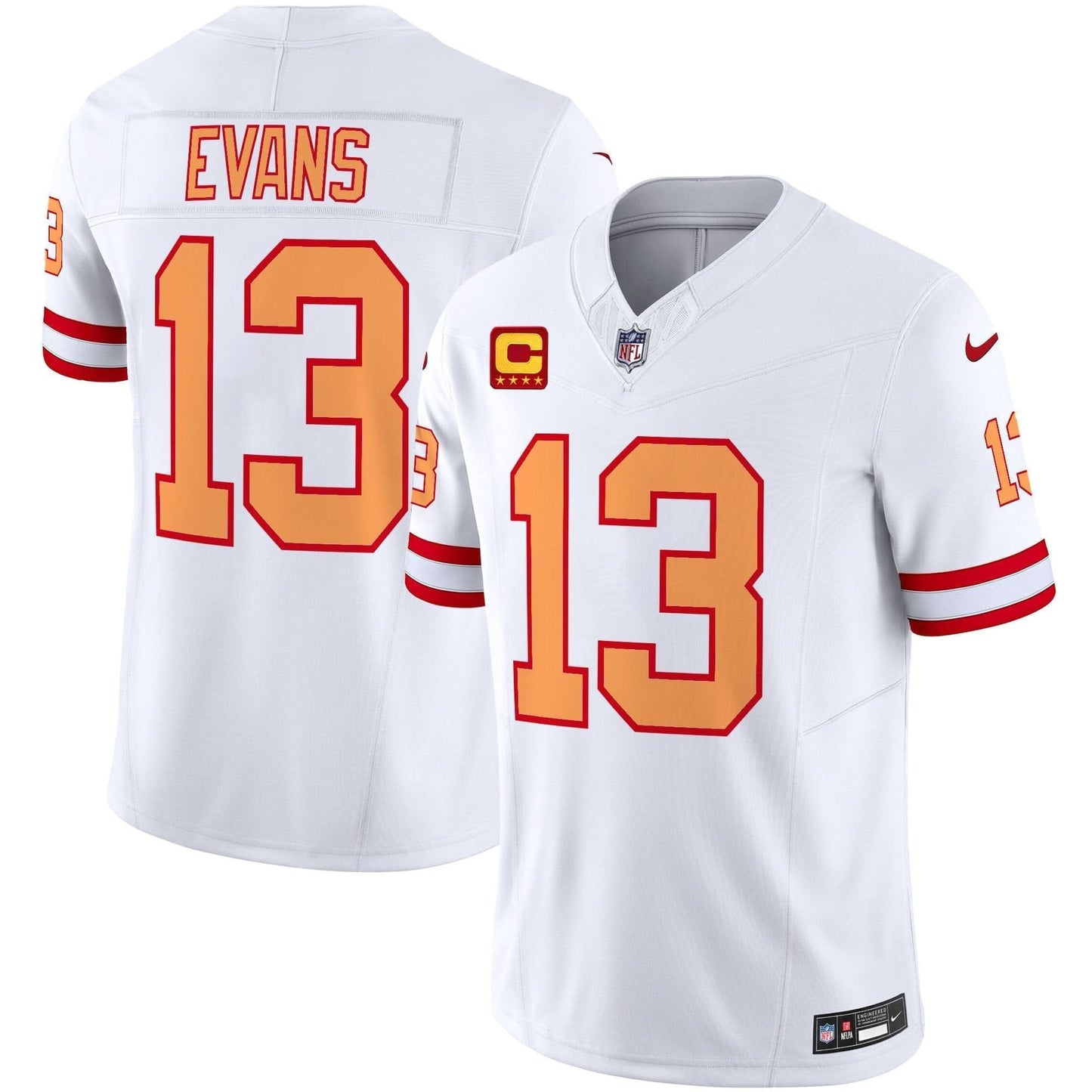 Tampa Bay Buccaneers Throwback Vapor Limited Jersey V2 - All Stitched