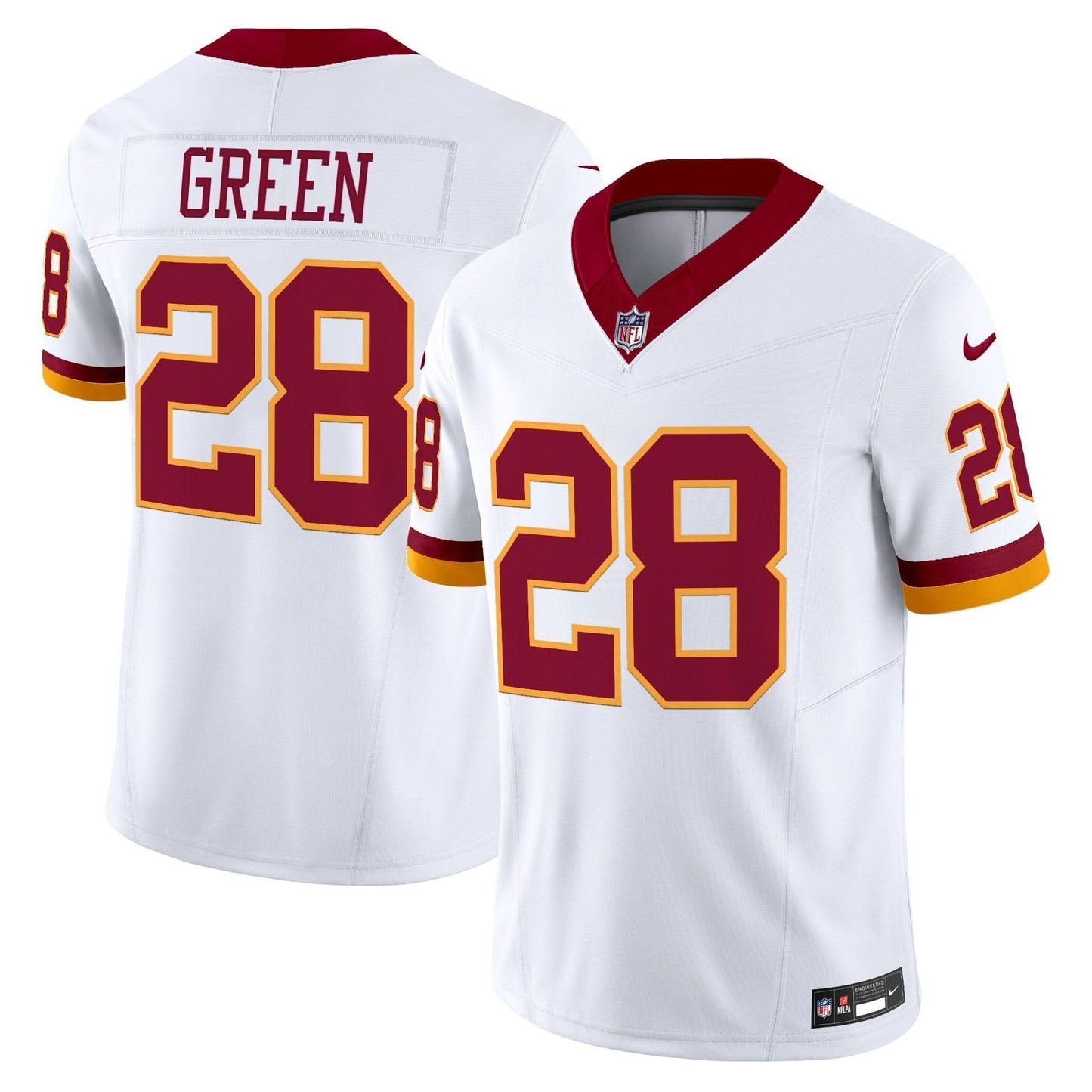 Washington Redskins Throwback Vapor Limited Jersey - All Stitched