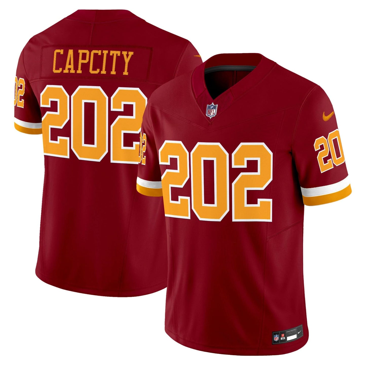 Washington Redskins Throwback Vapor Limited Jersey - All Stitched