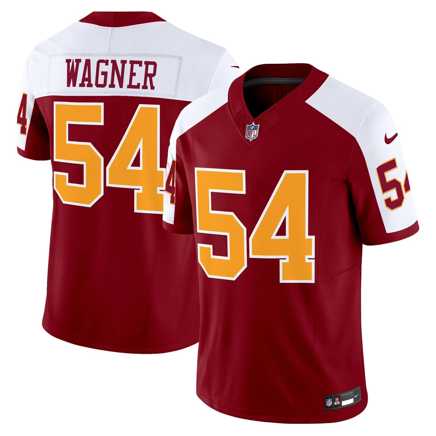 Washington Redskins Throwback Vapor Limited Jersey - All Stitched