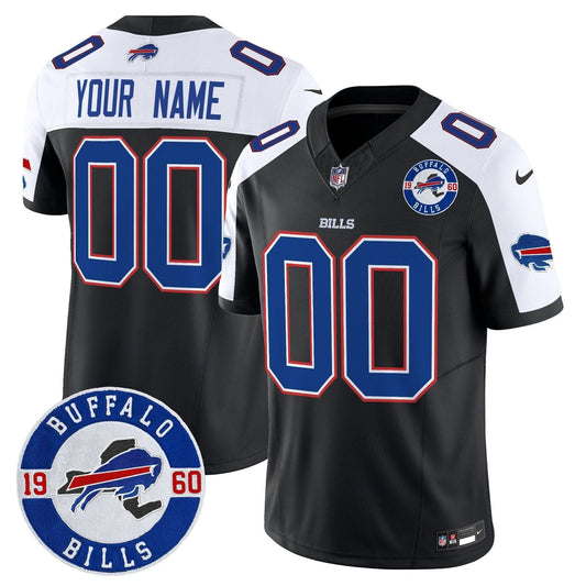 Buffalo Bills 2024 Vapor Limited Custom Jersey - Est. 1960 Patch - All Stitched